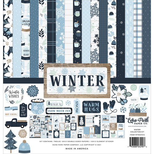 Echo Park - Winter Collection - 12 x 12 Collection Kit 1 Echo Park - Winter Collection - 12 x 12 Collection Kit