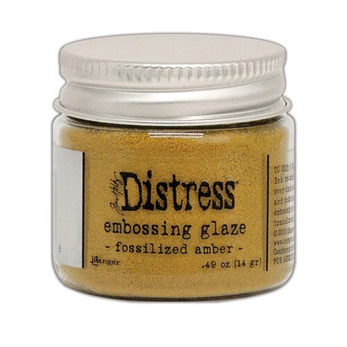 Ranger Ink - Tim Holtz - Distress Embossing Glaze - Fossilized Amber