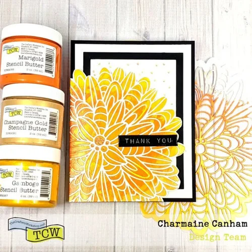 The Crafter's Workshop - Stencil Butter - Champagne Gold 5 The Crafter's Workshop - Stencil Butter - Champagne Gold