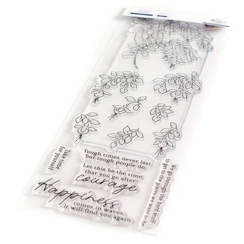 Pinkfresh Studio - Clear Photopolymer Stamps - Fuchsias