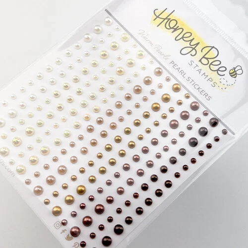 Honey Bee Stamps - Modern Spring Collection - Pearl Stickers - Warm