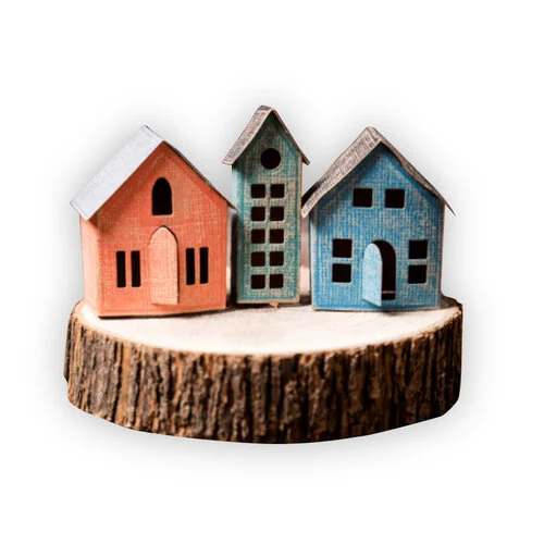 Sizzix - Tim Holtz - Thinlits Dies - Paper Village 2 Sizzix - Tim Holtz - Thinlits Dies - Paper Village