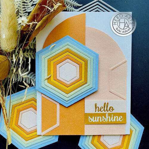 Hero Arts - Infinity Dies - Nesting Hexagon