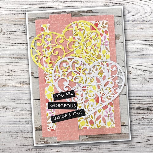 Paper Rose - Dies - Flourish Heart 3 Paper Rose - Dies - Flourish Heart