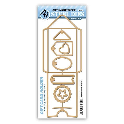 Art Impressions - Steel Dies - Envelope Gift Card Holder