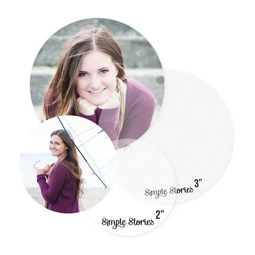 Simple Stories - SNAP Studio Collection - Photo Crops - Circle 3 Simple Stories - SNAP Studio Collection - Photo Crops - Circle