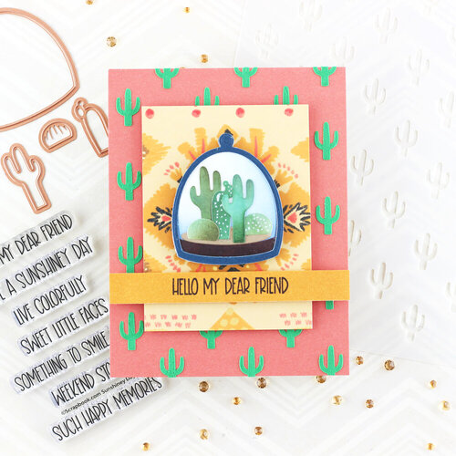 Scrapbook.com - Stencils - Cacti - 6x8