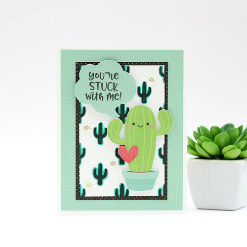 Scrapbook.com - Stencils - Cacti - 6x8