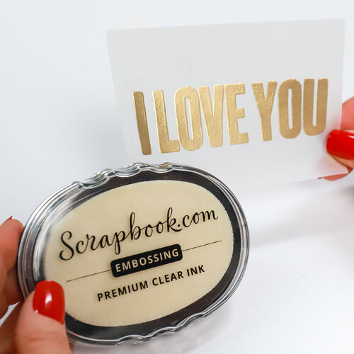 Scrapbook.com - Premium Embossing Ink Pad and Embossing Reinker 2 Scrapbook.com - Premium Embossing Ink Pad and Embossing Reinker
