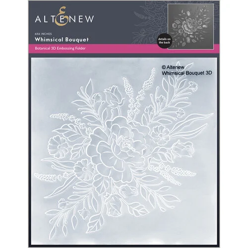 Altenew - Embossing Folder - 3D - Whimsical Bouquet 1 Altenew - Embossing Folder - 3D - Whimsical Bouquet