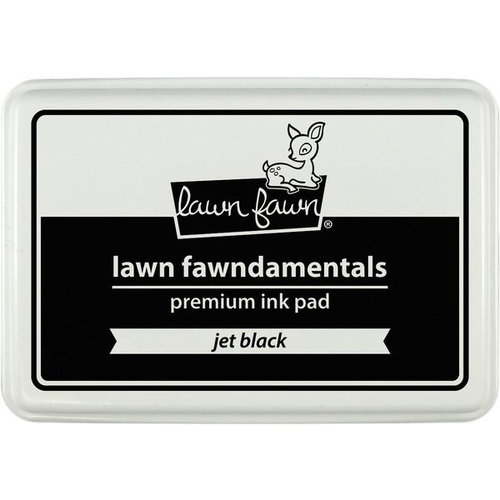 Lawn Fawn - Premium Dye Ink Pad - Jet Black 1 Lawn Fawn - Premium Dye Ink Pad - Jet Black