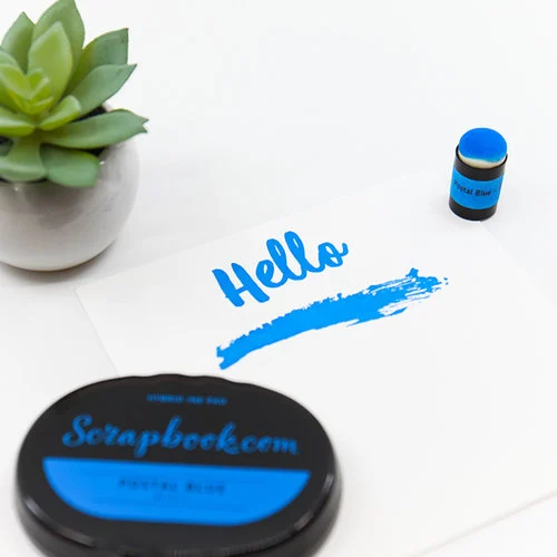 Scrapbook.com - Premium Hybrid Ink Pad - Postal Blue