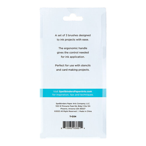 Spellbinders - Card Shoppe Essentials Collection - Blending Brushes - 3 Pack