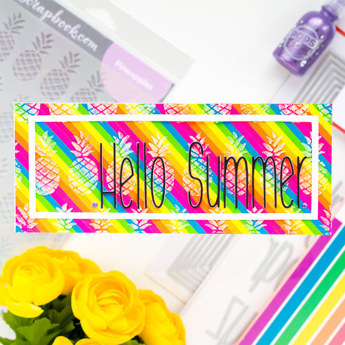 Scrapbook.com - Brights - Smooth Cardstock Paper Pad - 6x8 - 40 Sheets
