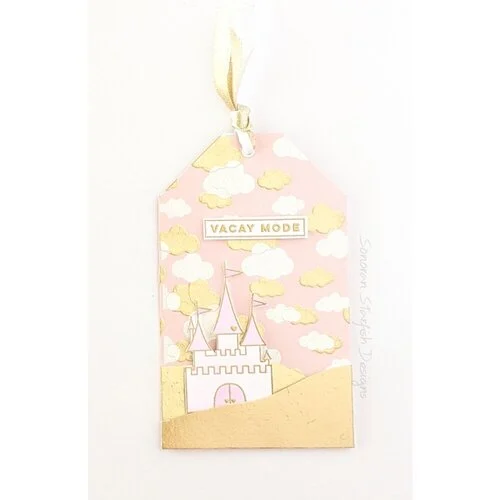 Scrapbook.com - Clear Photopolymer Stamp Set - Magical Day