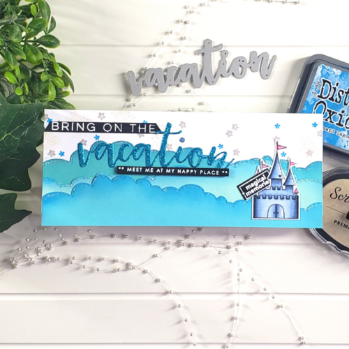 Scrapbook.com - Clear Photopolymer Stamp Set - Magical Day