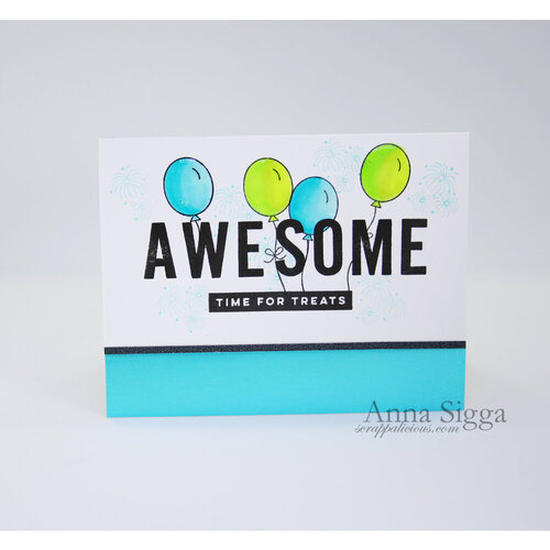Scrapbook.com - Clear Photopolymer Stamp Set - Magical Day