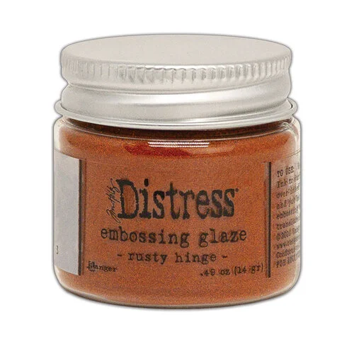 Ranger Ink - Tim Holtz - Distress Embossing Glaze - Rusty Hinge 1 Ranger Ink - Tim Holtz - Distress Embossing Glaze - Rusty Hinge