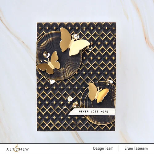 Altenew - Embossing Folder - 3D - Angled Mosaic 2 Altenew - Embossing Folder - 3D - Angled Mosaic