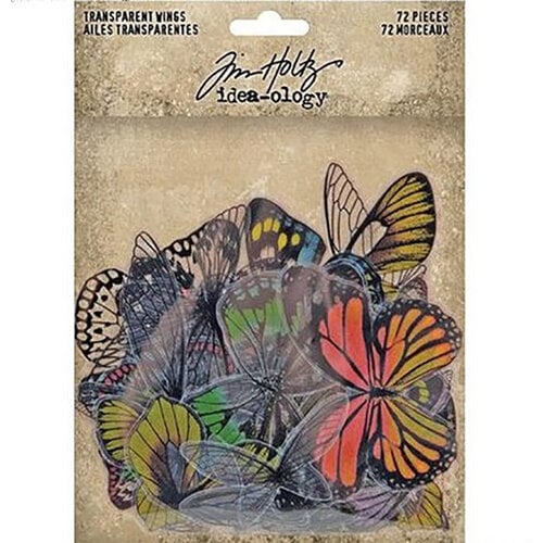 Idea-ology - Tim Holtz - Transparencies - Wings 1 Idea-ology - Tim Holtz - Transparencies - Wings