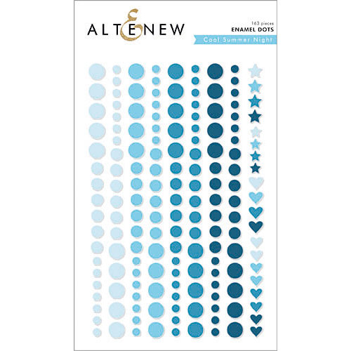 Altenew - Enamel Dots - Cool Summer Night