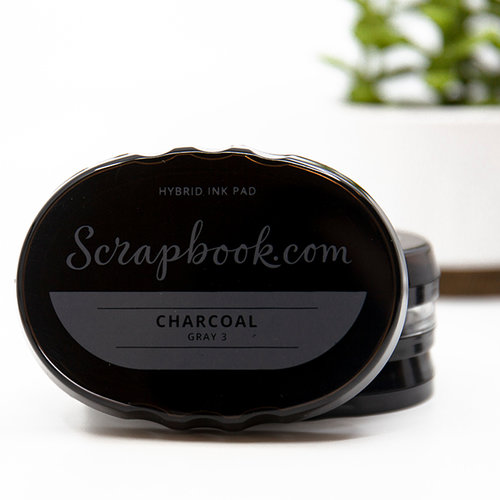 Scrapbook.com - Premium Hybrid Ink Pad - Charcoal