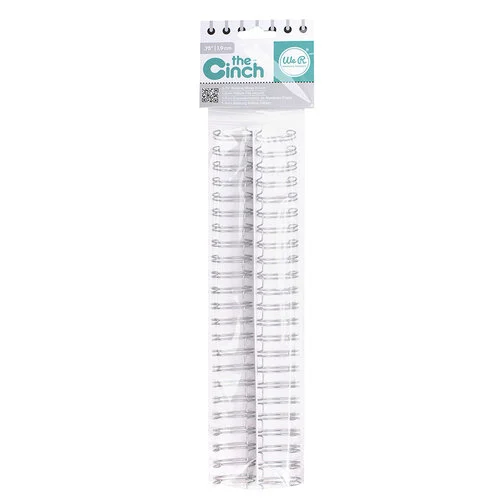 We R Makers - The Cinch Collection - Wire Binders - 0.75 Inches - Silver - 2 Pack 1 We R Makers - The Cinch Collection - Wire Binders - 0.75 Inches - Silver - 2 Pack