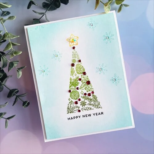 Scrapbook.com - Clear Photopolymer Stamp Set - Festive Tree and Greetings 5 Scrapbook.com - Clear Photopolymer Stamp Set - Festive Tree and Greetings