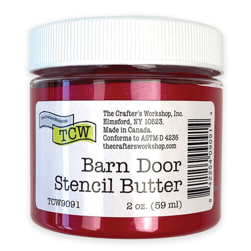 The Crafter's Workshop - Stencil Butter - Barn Door 1 The Crafter's Workshop - Stencil Butter - Barn Door