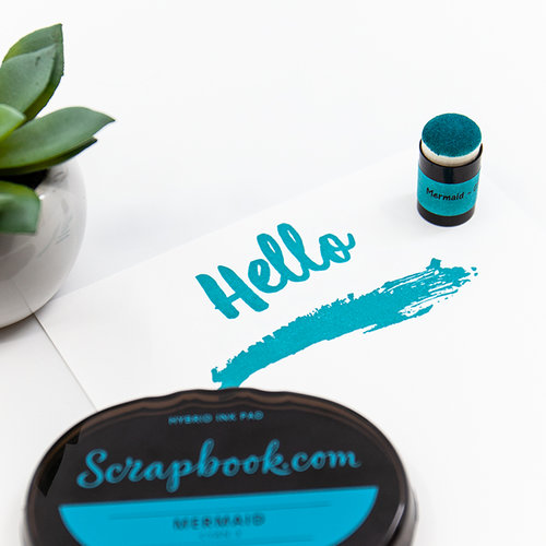 Scrapbook.com - Premium Hybrid Ink Pad - Mermaid 2 Scrapbook.com - Premium Hybrid Ink Pad - Mermaid