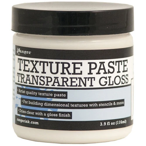 Ranger Ink - Texture Paste - Transparent Gloss 1 Ranger Ink - Texture Paste - Transparent Gloss