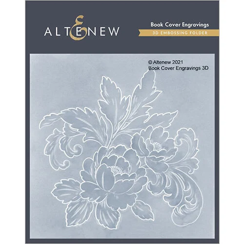Altenew - Embossing Folder - 3D - Book Cover Engravings 1 Altenew - Embossing Folder - 3D - Book Cover Engravings