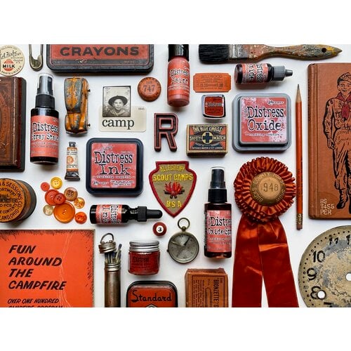 Ranger Ink - Tim Holtz - Distress Embossing Glaze - Crackling Campfire 3 Ranger Ink - Tim Holtz - Distress Embossing Glaze - Crackling Campfire