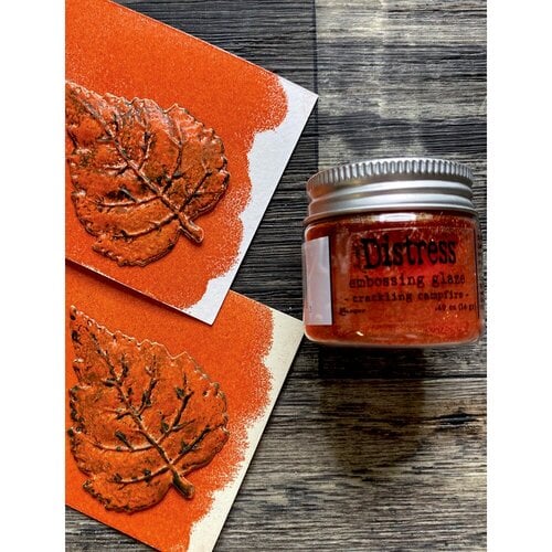 Ranger Ink - Tim Holtz - Distress Embossing Glaze - Crackling Campfire 5 Ranger Ink - Tim Holtz - Distress Embossing Glaze - Crackling Campfire