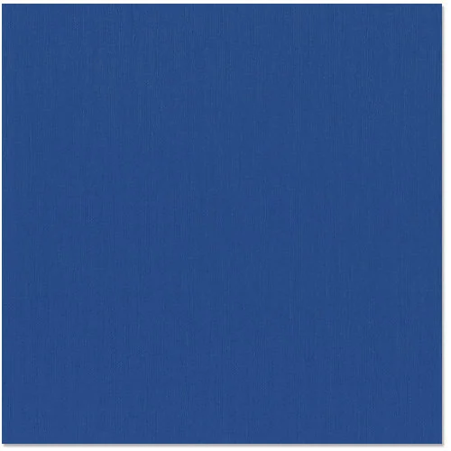 Bazzill Basics - 12 x 12 Cardstock - Canvas Texture - Mono - Bazzill Blue