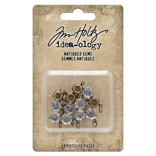 Idea-ology - Tim Holtz - Antiqued Gems 1 Idea-ology - Tim Holtz - Antiqued Gems