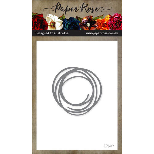 Paper Rose - Dies - Scribble Circle - Small 1 Paper Rose - Dies - Scribble Circle - Small