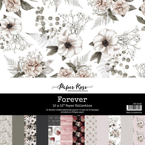 Paper Rose - 12 x 12 Collection Pack - Forever 1 Paper Rose - 12 x 12 Collection Pack - Forever