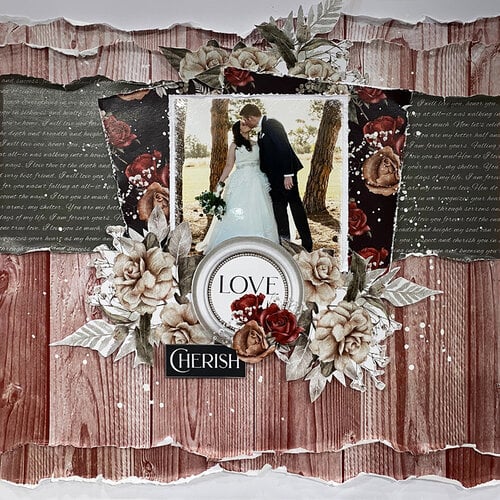 Paper Rose - 12 x 12 Collection Pack - Forever 2 Paper Rose - 12 x 12 Collection Pack - Forever