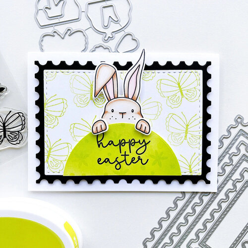 Catherine Pooler Designs - Totally Fabulous Collection - Dies - Notecard Postage