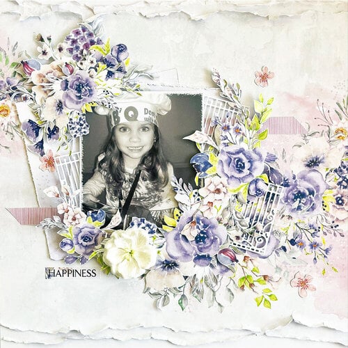 Paper Rose - 12 x 12 Collection Pack - Purple Haze 2 Paper Rose - 12 x 12 Collection Pack - Purple Haze
