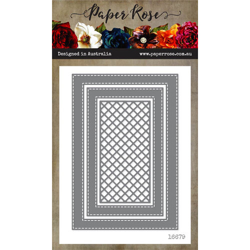 Paper Rose - Dies - Stitched Rectangle Frames 1 Paper Rose - Dies - Stitched Rectangle Frames
