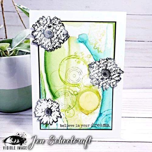 Visible Image - Clear Photopolymer Stamps - Round In Circles
