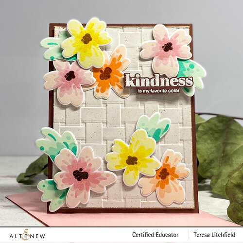 Altenew - Embossing Folder - 3D - Woven Basket 3 Altenew - Embossing Folder - 3D - Woven Basket