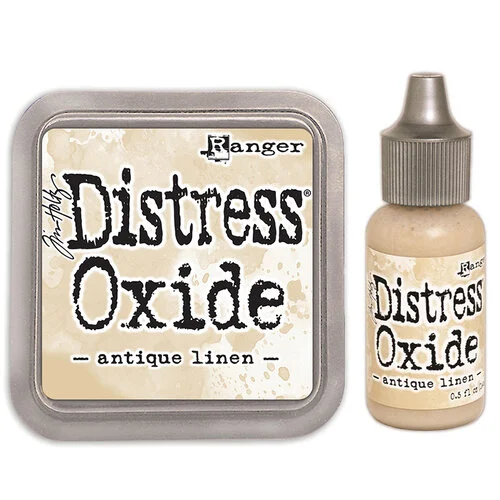 Ranger Ink - Tim Holtz - Distress Oxide Ink Pad and Reinker - Antique Linen 1 Ranger Ink - Tim Holtz - Distress Oxide Ink Pad and Reinker - Antique Linen