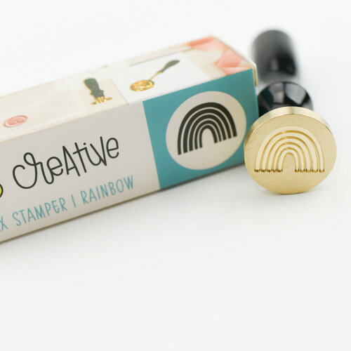 Honey Bee Stamps - Rainbow Dreams Collection - Bee Creative - Wax Stamper - Rainbow