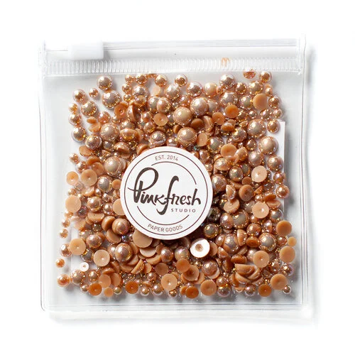 Pinkfresh Studio - Metallic Pearls - Sparkling Champagne 1 Pinkfresh Studio - Metallic Pearls - Sparkling Champagne