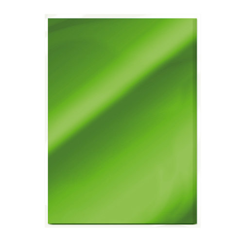 Tonic Studios - Craft Perfect - Gloss Mirror Card - 8.5 x 11 - Emerald Green