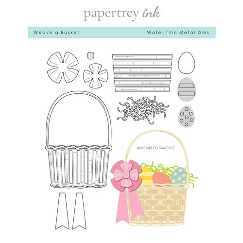 Papertrey Ink - Metal Dies - Weave A Basket