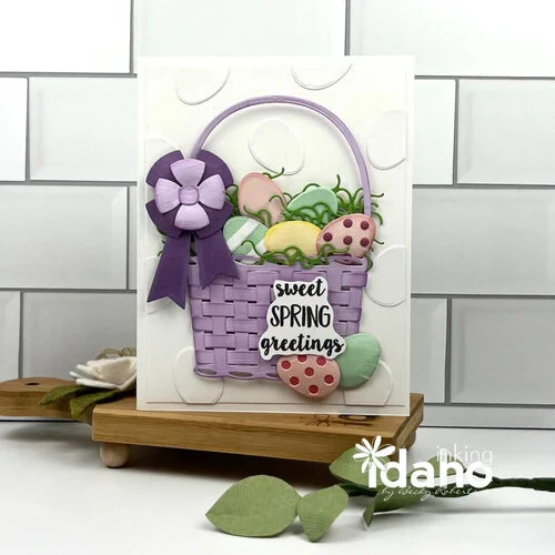 Papertrey Ink - Metal Dies - Weave A Basket